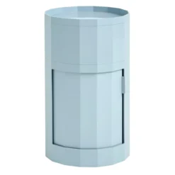 Nachtkastje Facet High misty blue