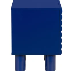 Nachtkastje Row 48x40 cm cobalt blue