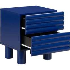 Nachtkastje Row 48x40 cm cobalt blue