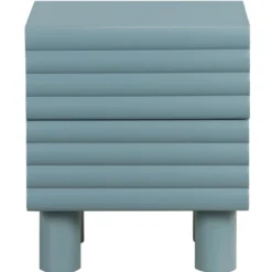 Nachtkastje Row 48x40 cm mineral blue