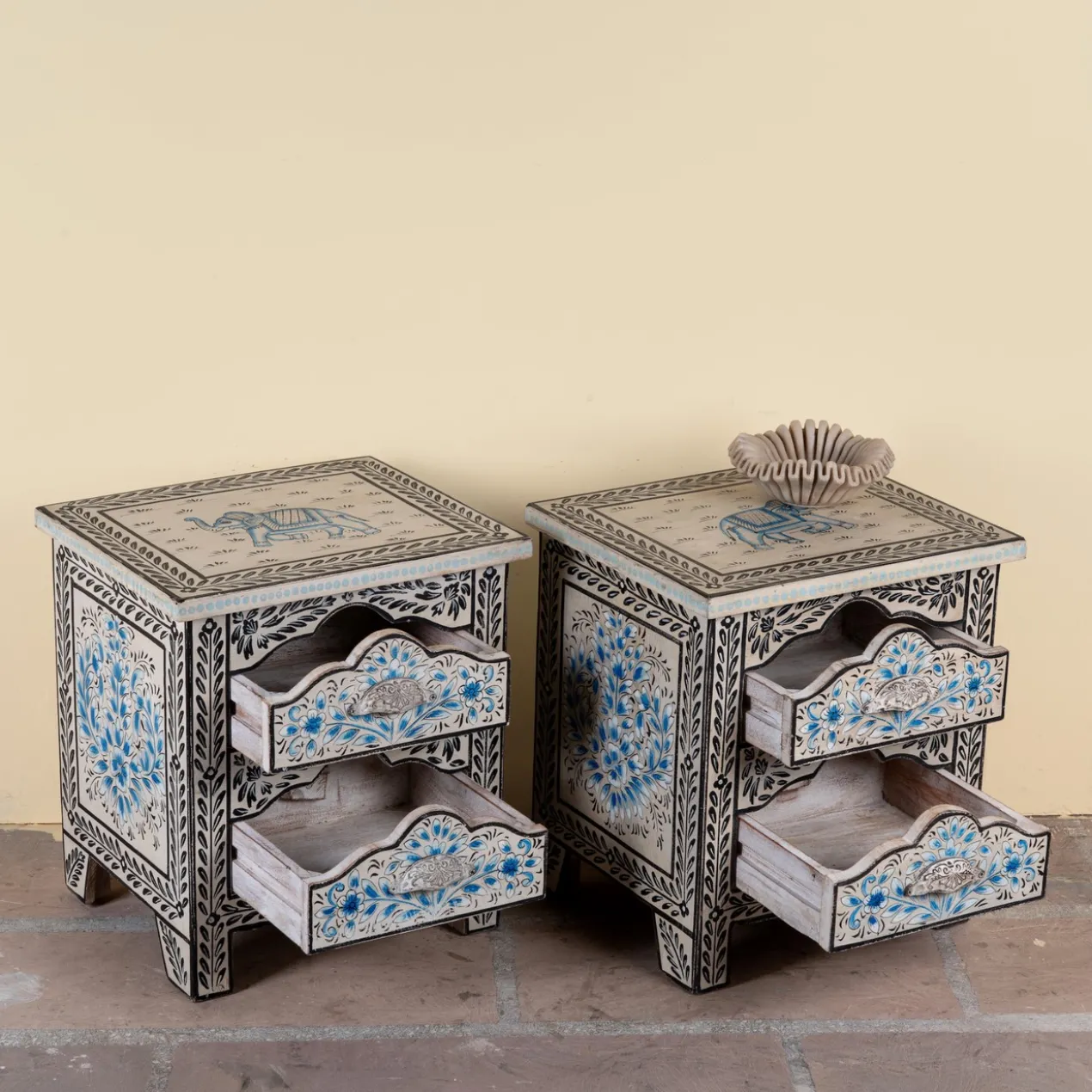 Nachtkastje Shantai - set van 2