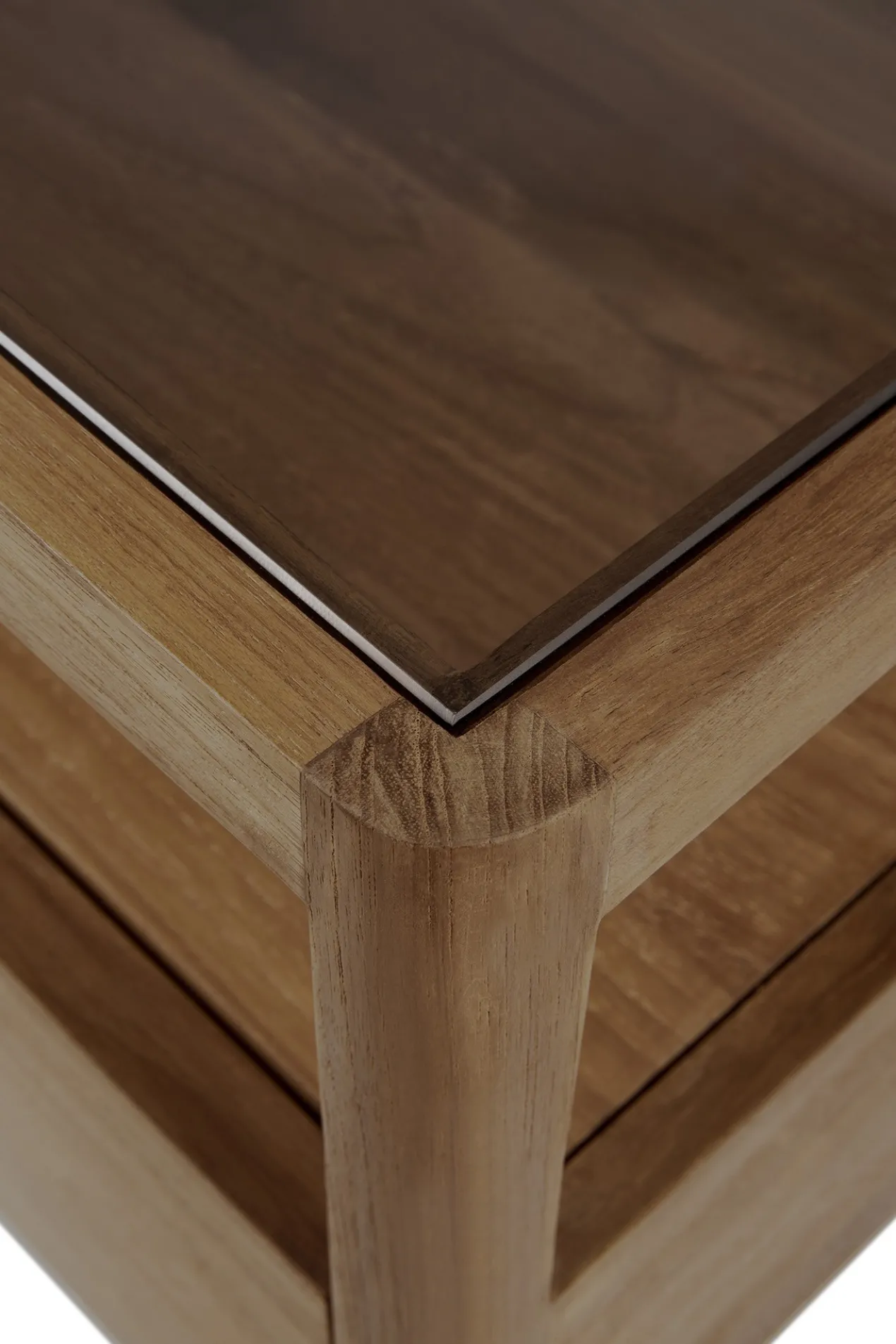 Nachtkastje Spindle reclaimed teak