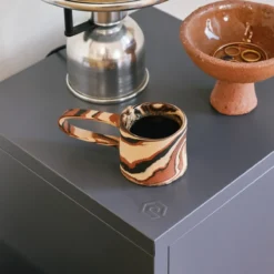 Nachtkastje Sugar Cube carbon grey