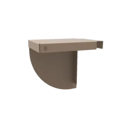 Nachtplankjes voor bedframe °01 en °02 (set van 2) Clay