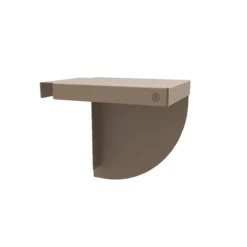 Nachtplankjes voor bedframe °01 en °02 (set van 2) Clay