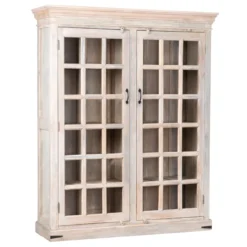 Namrata - Vitrinekast van Gerecycled Hout Vintage