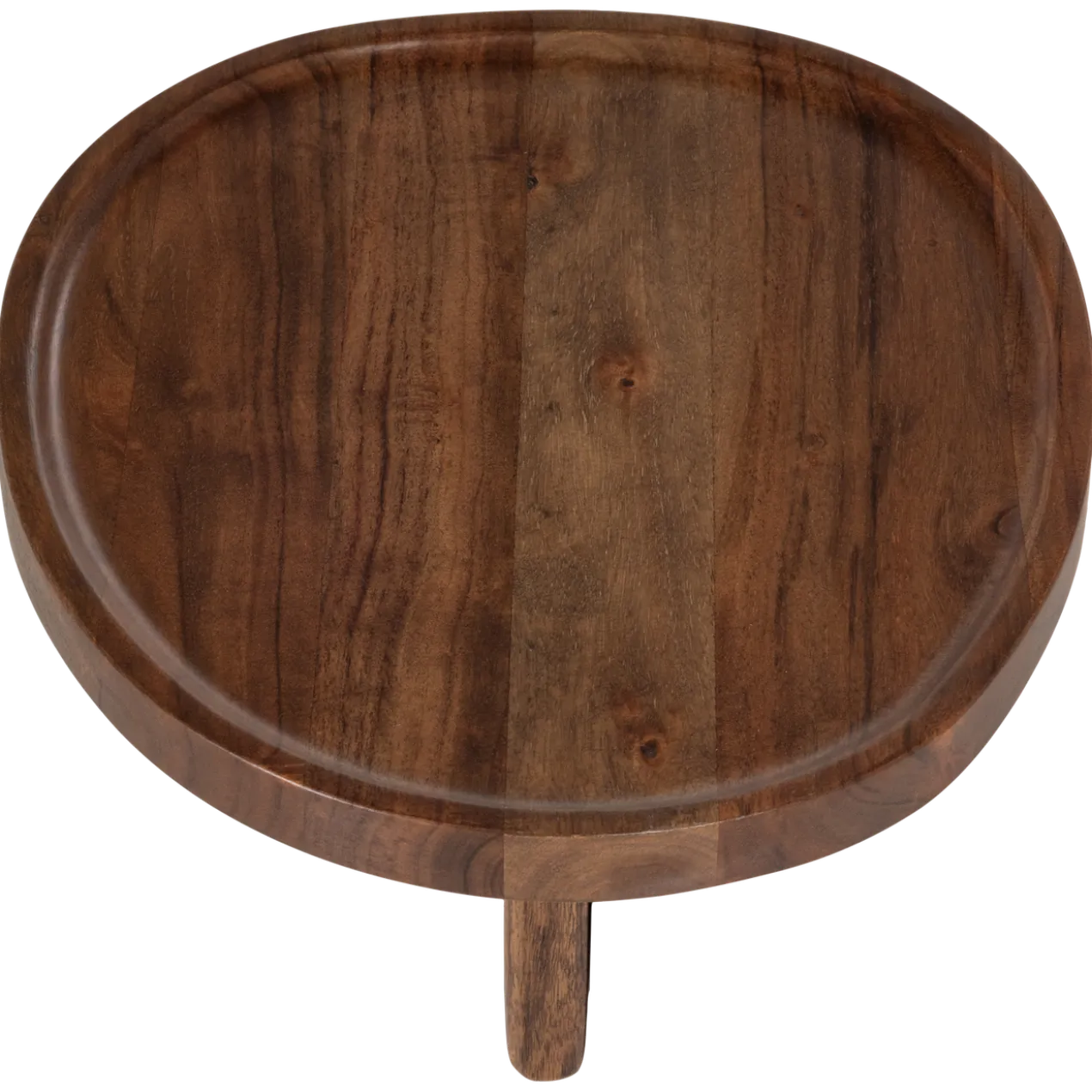 Naro dienbladtafel mangohout bruin