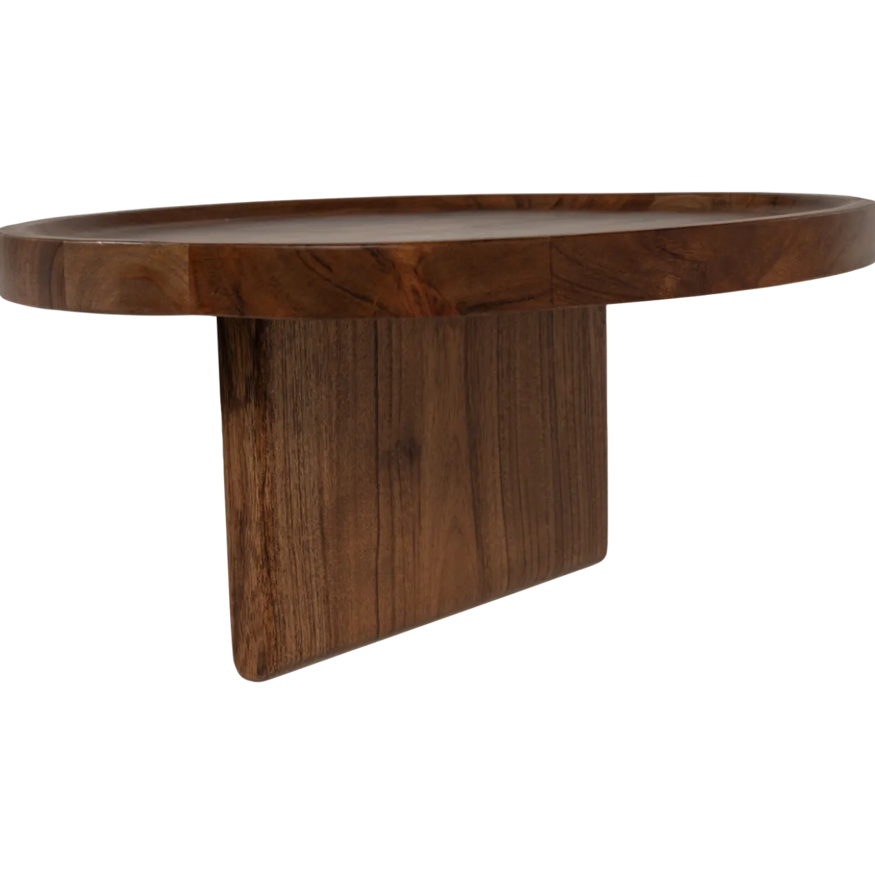 Naro dienbladtafel mangohout bruin
