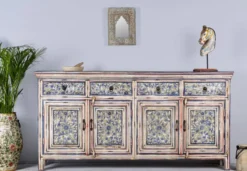 Naya - Boho Dressoir Handbeschilderd
