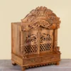 Nayan - Handgesneden Mandir van Mangohout
