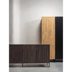 New gravure dressoir 200 cm essen fineer espresso [fsc]