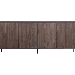 New gravure dressoir 200 cm essen fineer espresso [fsc]