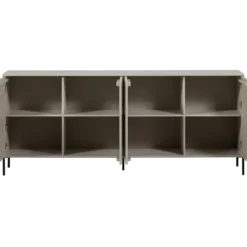 New gravure dressoir 200 cm grenen dust [fsc]
