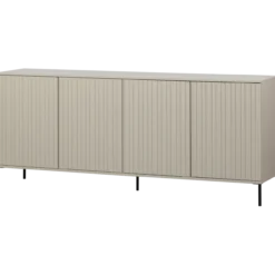 New gravure dressoir 200 cm grenen dust [fsc]