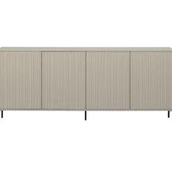 New gravure dressoir 200 cm grenen dust [fsc]