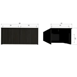 New gravure kistbank essen espresso [fsc]