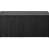 New gravure kistbank grenen zwart [fsc]