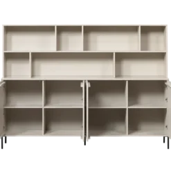 New gravure wandkast grenen dust [fsc]