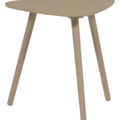 Nila bijzettafels hout zand - set van 2