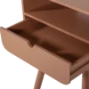 Nils nachtkastje/bijzettafel hout oudroze [fsc]
