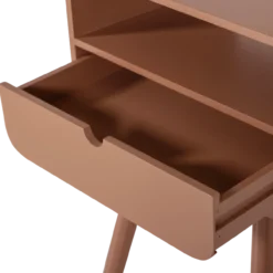 Nils nachtkastje/bijzettafel hout oudroze [fsc]