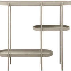 Noan sidetable hout/metaal antiek beige