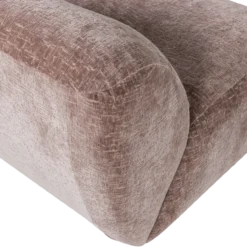 Nomu fauteuil craquele velvet lichtroze [fsc]