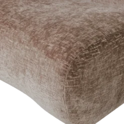 Nomu fauteuil craquele velvet lichtbruin [fsc]
