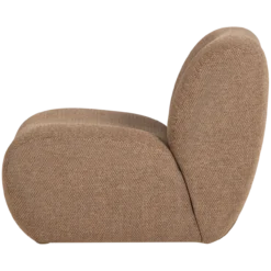 Nomu fauteuil grove chenille lichtbruin [fsc]