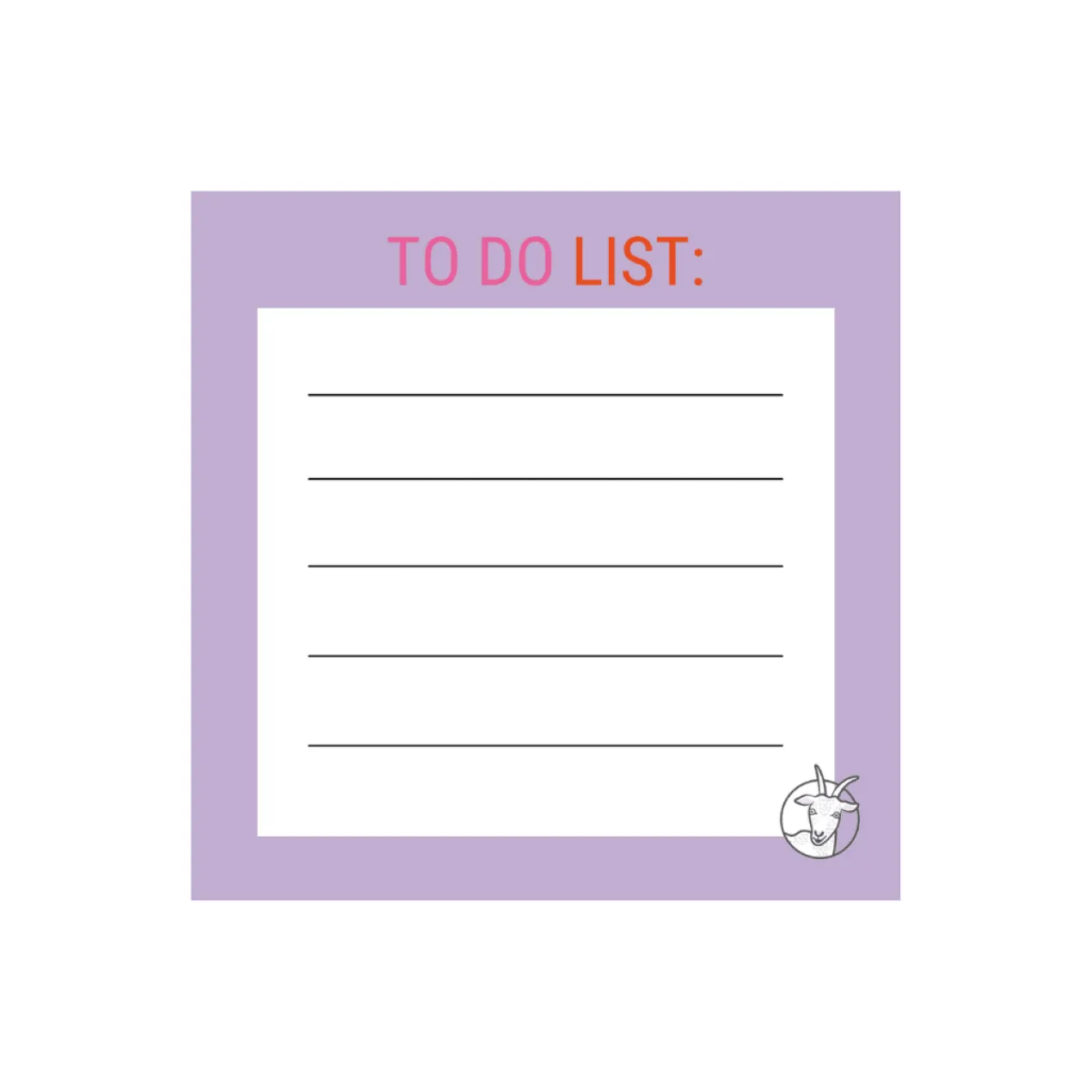 Notitieblokje To do list