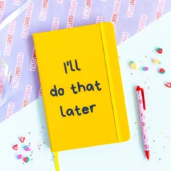 Notitieboek I'll do that later