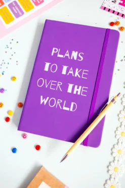 Notitieboek Plans to take over
