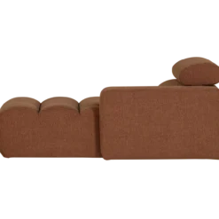 Novi chaise longue element arm rechts boucle terra