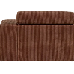 Novi chaise longue element arm rechts ribstof terra