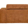 Novi chaise longue element arm rechts oranje melange