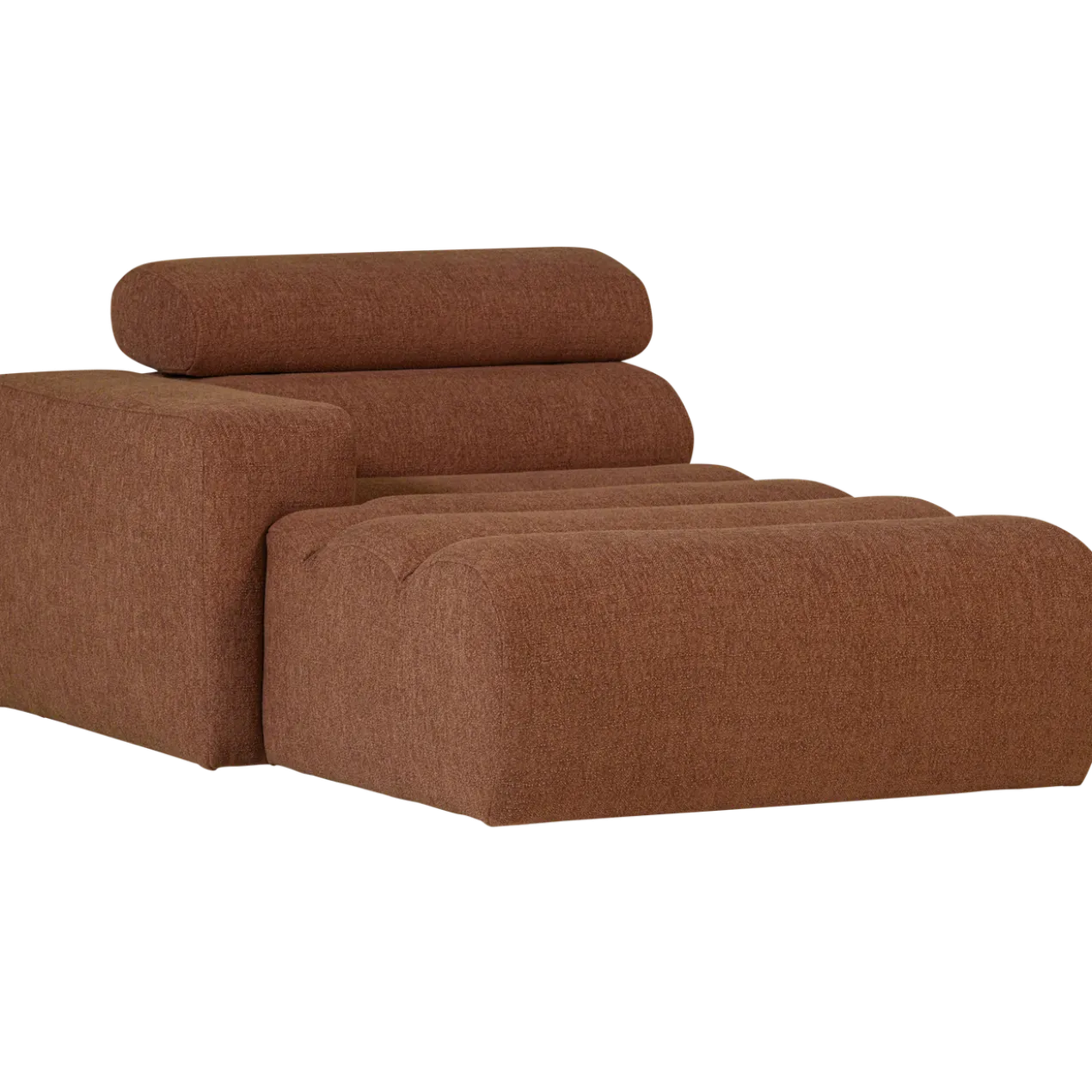 Novi chaise longue element arm links boucle terra