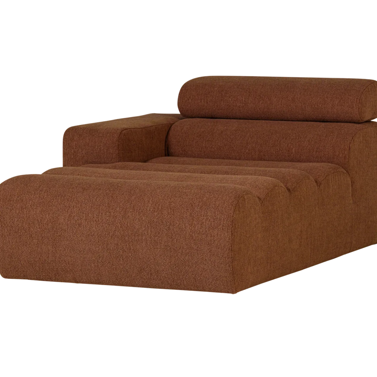 Novi chaise longue element arm links boucle terra