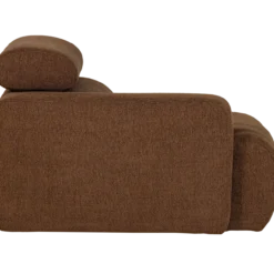 Novi 1-zits element arm links boucle mokkabruin