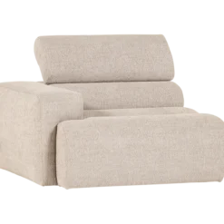Novi 1-zits element arm links boucle naturel