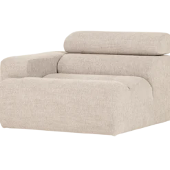 Novi 1-zits element arm links boucle naturel