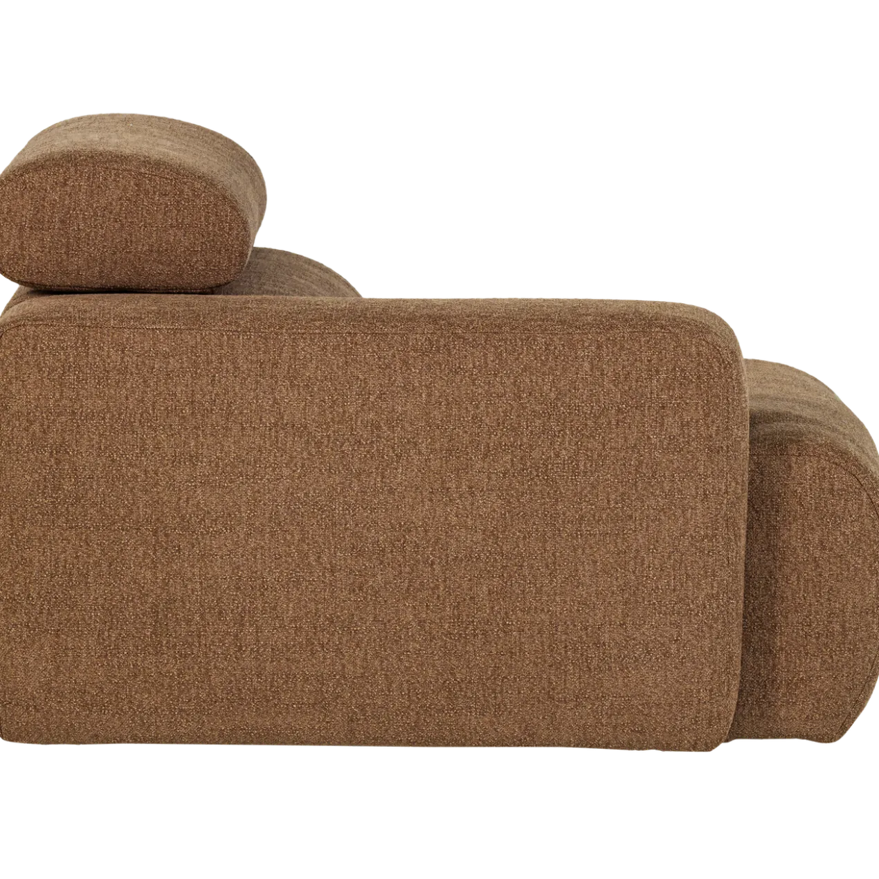 Novi 1-zits element arm links boucle karamelbruin
