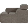 Novi 1-zits element arm links grijs melange