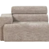 Novi 1-zits element arm links naturel melange