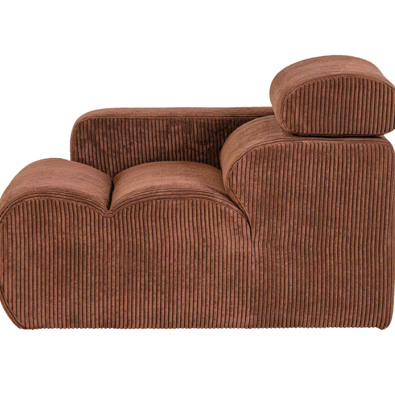 Novi 1-zits element arm links ribstof terra
