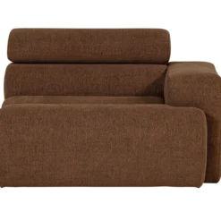 Novi 1-zits element arm rechts boucle mokkabruin