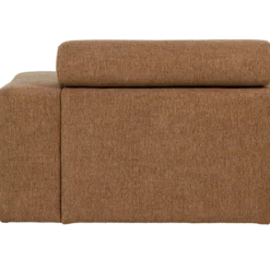 Novi 1-zits element arm rechts boucle karamelbruin
