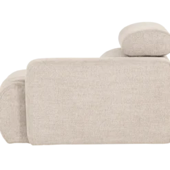 Novi 1-zits element arm rechts boucle naturel