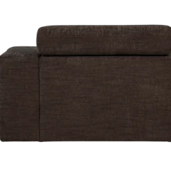 Novi 1-zits element arm rechts donkerbruin melange