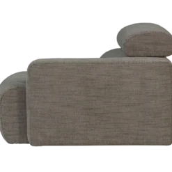 Novi 1-zits element arm rechts grijs melange