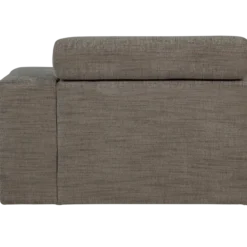 Novi 1-zits element arm rechts grijs melange